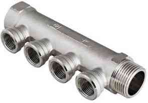 Коллектор VALTEC  3/4"х1/2"х4 вых. ВР VTc.550.N.0504