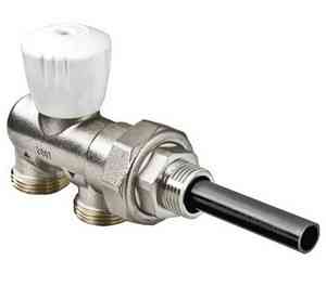 Инжект. узел для подкл. радиатора 1/2"х50%х3/4" Евроконус Valtec VT.022.N.E04050