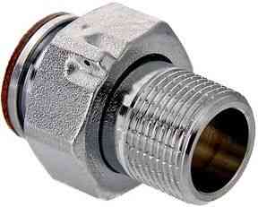 Полусгон с накидной гайкой 3/4"  VTr.611.N.0005