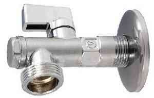 КРАН УГЛОВОЙ для с/м С ФИЛЬТРОМ   1/2"x1/2"  НР-НР VALTEC Vt.282.N.0404
