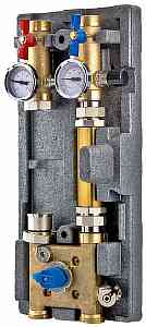 Насосная группа с байпасом и трехходовым клапаном  для систем VARIMIX 1 1/4" - 3W-KV4 VT.VAR20.G.07
