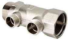Коллектор VALTEC 1"х1/2"х2 вых. НР VTc.500.N.0602