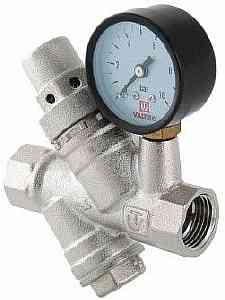 Редуктор давления с фильтром и манометром   1/2"  ВР-ВР (2-5 бар) VALTEC VT.082.N.04
