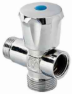 Вентиль-тройник для с/м   1/2"x1/2"x3/4"  ВР-НР-НР VALTEC Vt.255.N.04
