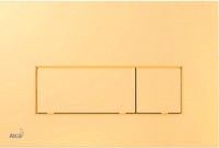 Кнопка управления M575 д/скрытых систем инсталляции, золотой глянец "ALCAPLAST"
